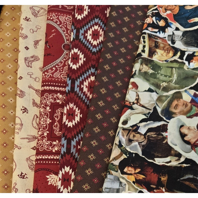 Matt's Mystery Bundles -  4.872 yards -John Wayne #2 - Assorted Remnants