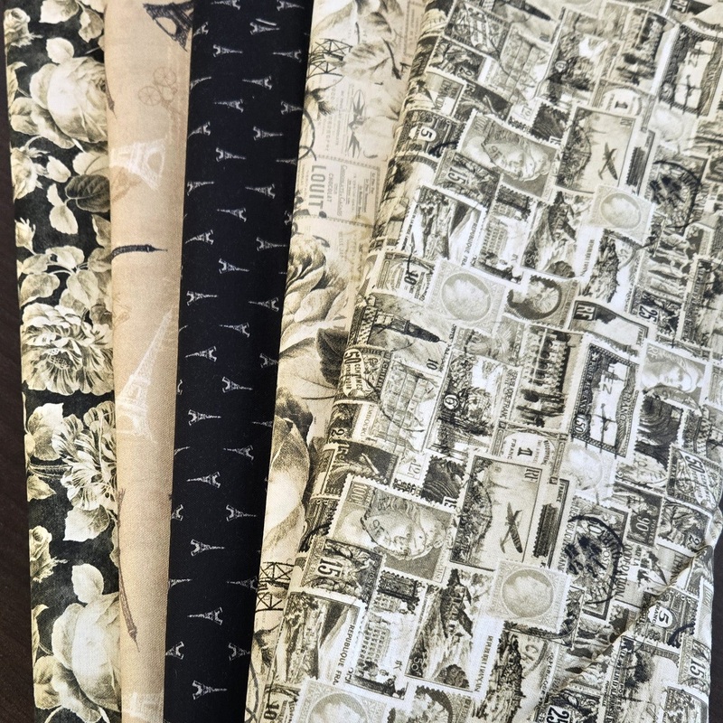 Matt's Mystery Bundles -  5.742 yards - Paris - Assorted Remnants