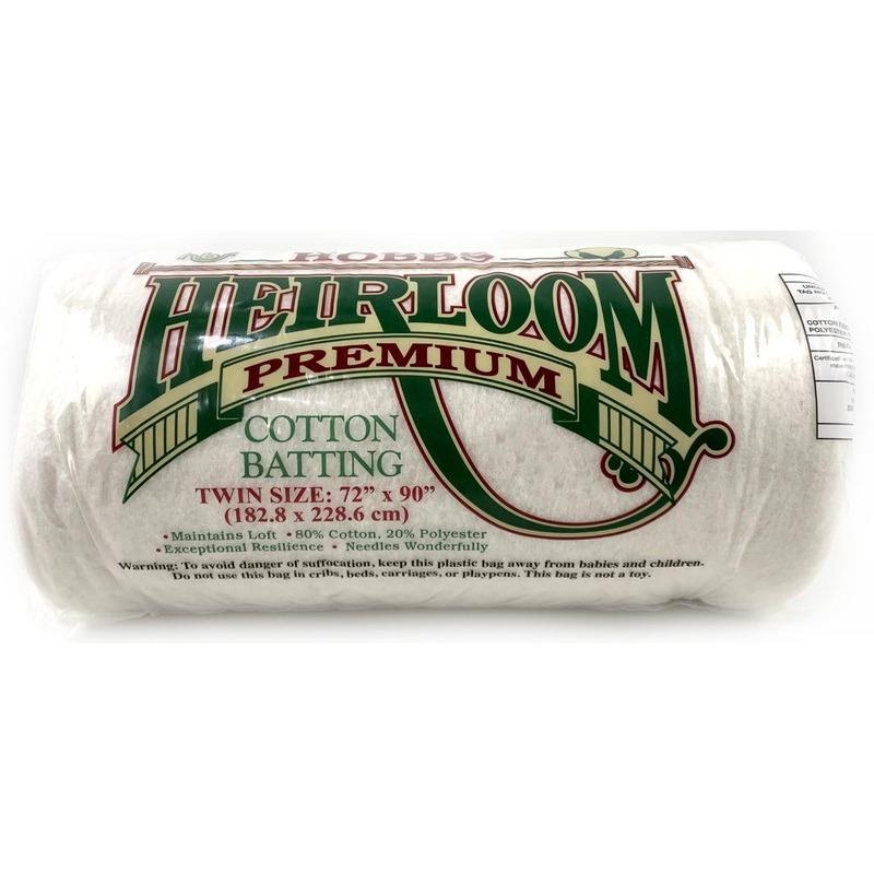 HOBBS Heirloom Premium 80/20 Cotton/Poly Blend Twin 72x90