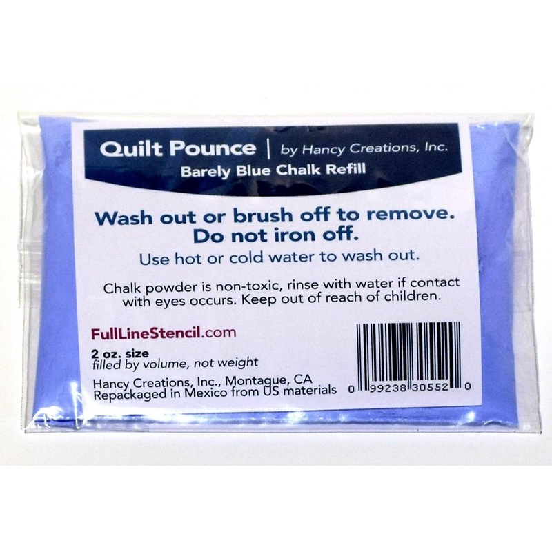 Pounce Chalk Refill Barely Blue