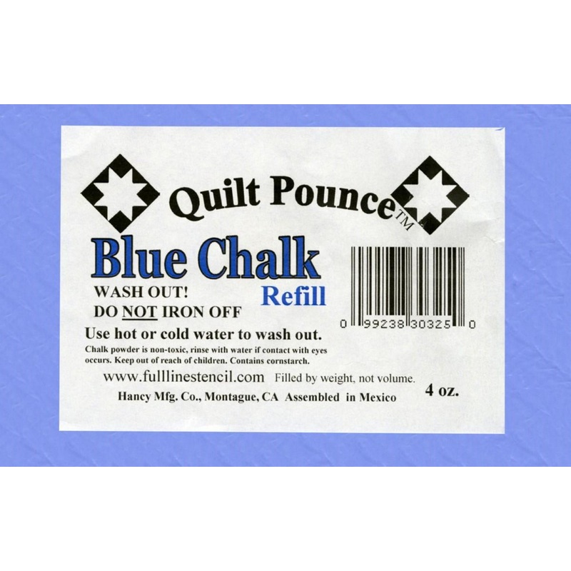 POUNCE CHALK REFILL BLUE