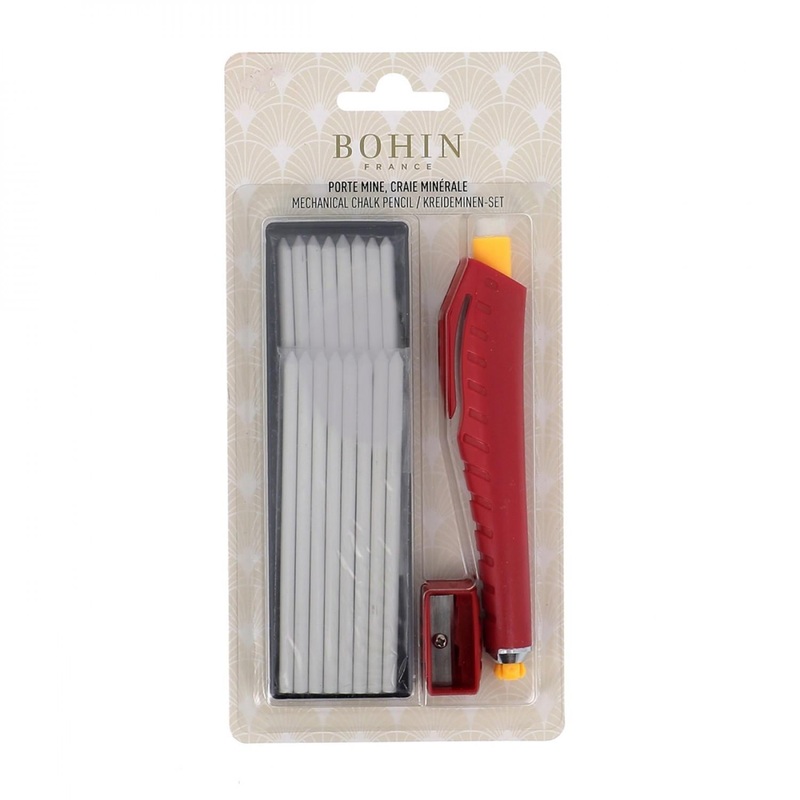 Bohin Chalk Pencil Refillabe Cartridge Set