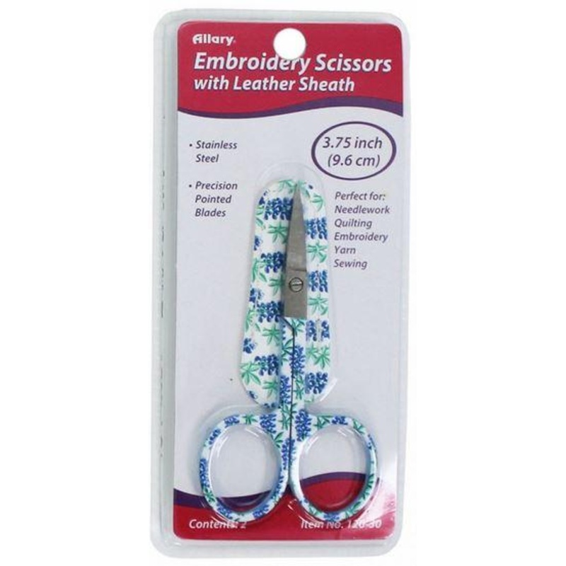 Embroidery Scissor - Floral Blue Bonnet