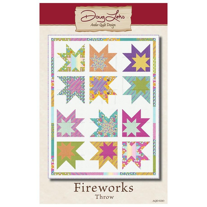fireworks Quilt Pattern by Antler Quilt Design