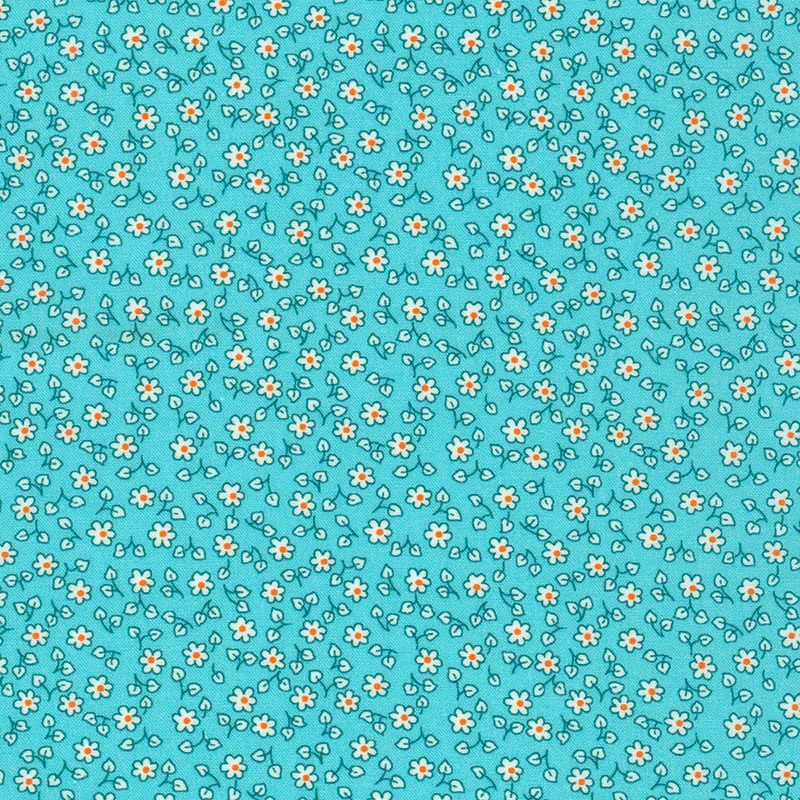 Flowerhouse: Little Blossoms Azure FLHD-21888-64