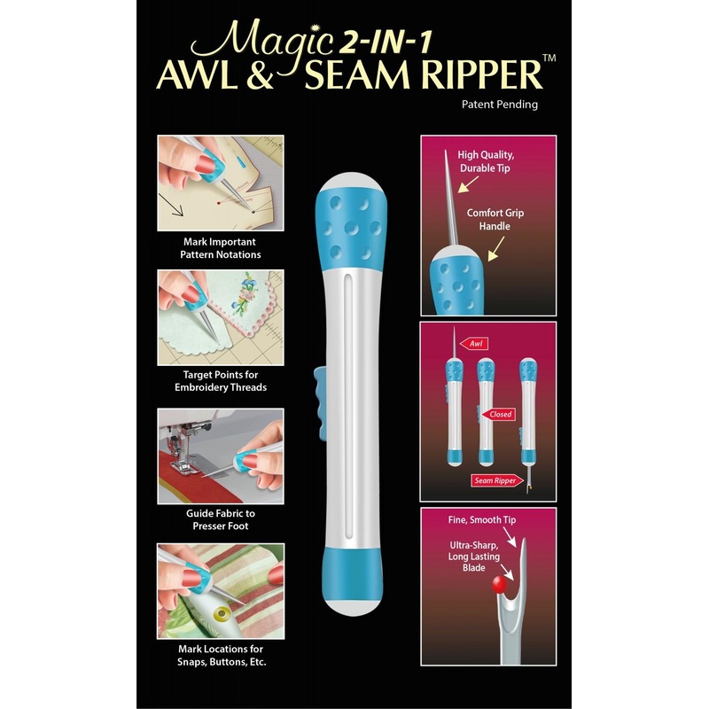 Magic 2-IN-1 Awl & Seam Ripper