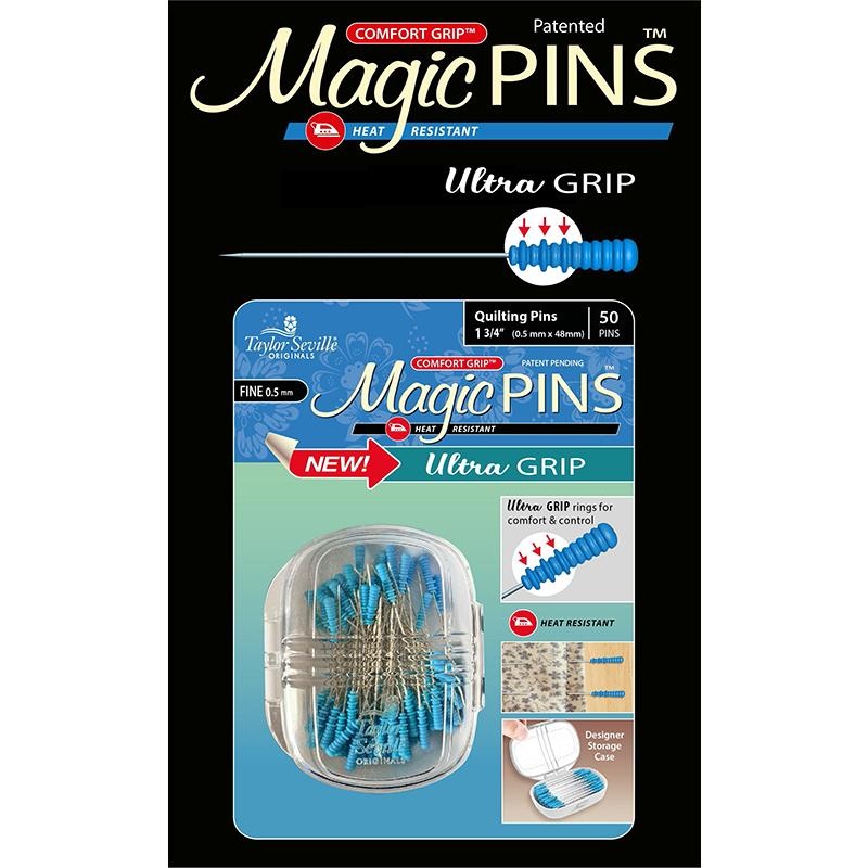 Magic Pin Ultra Grip Quilting FINE 50pc