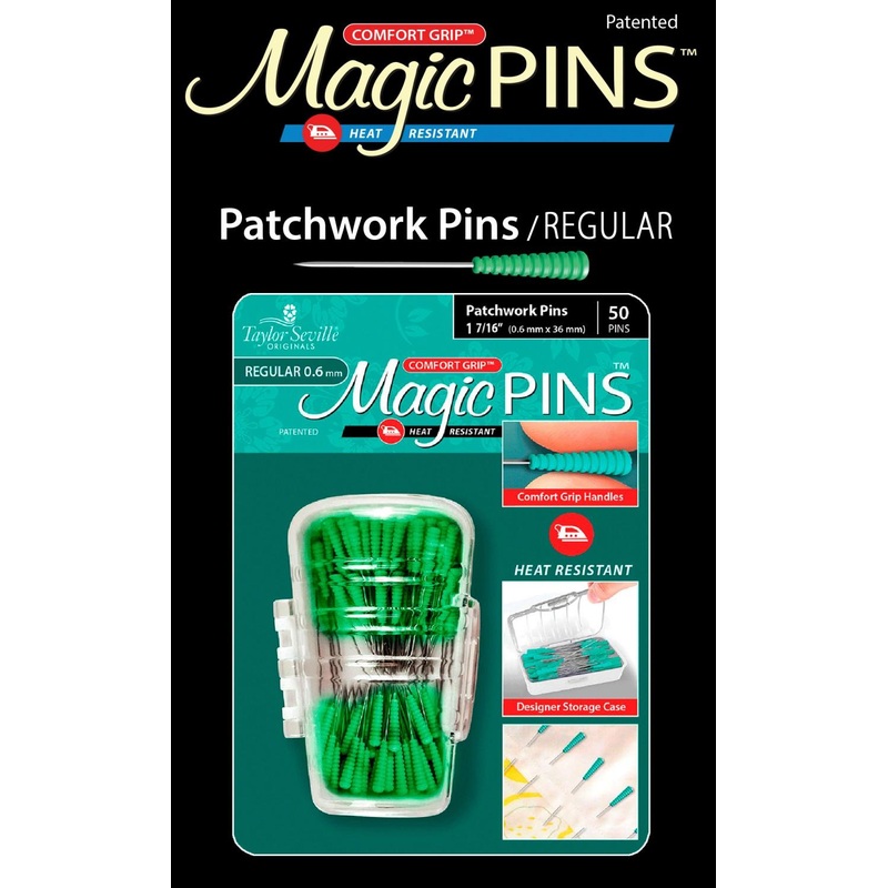 Magic Pins Patchwork Regular 50pc