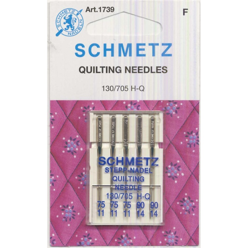 Schmetz Quilting Machine Needles Size 11/75 & 90/14