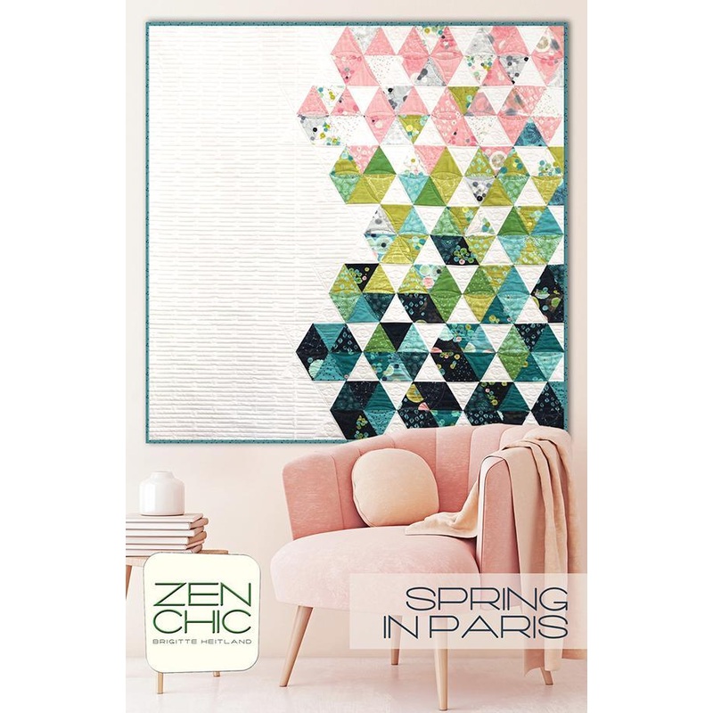 Zen Chic - Spring In Paris Quilt Pattern