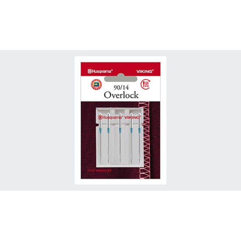 Husqvarna Viking Overlock Needles Size 90/14 5-Pack