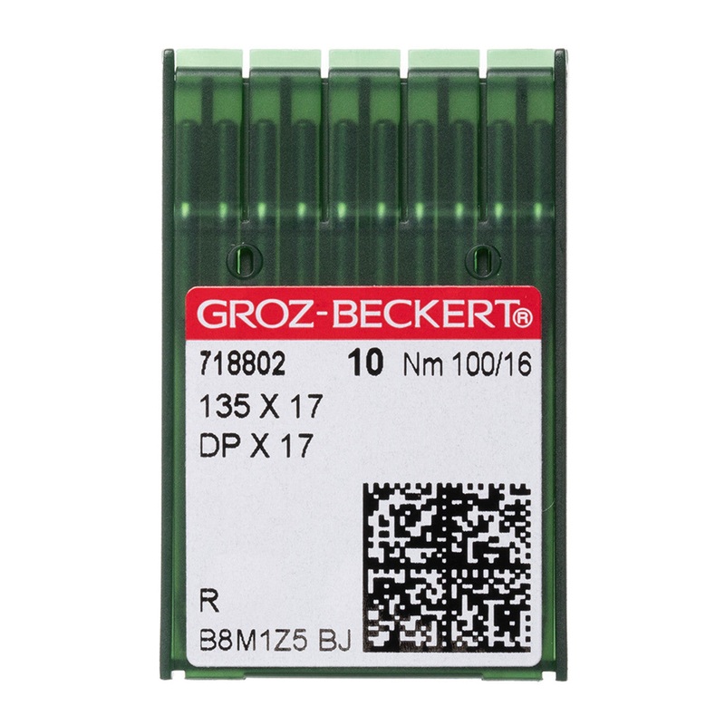 Needle Groz Beckert Quilting 134MR 100/16 pkg/10