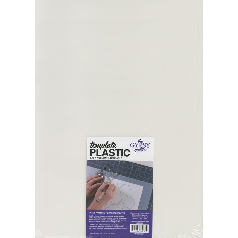 Template PLastic 14 x 20
