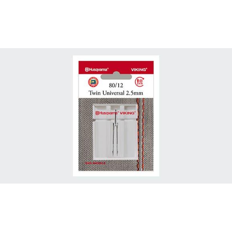 Viking Twin Needle 2.5mm 80/12
