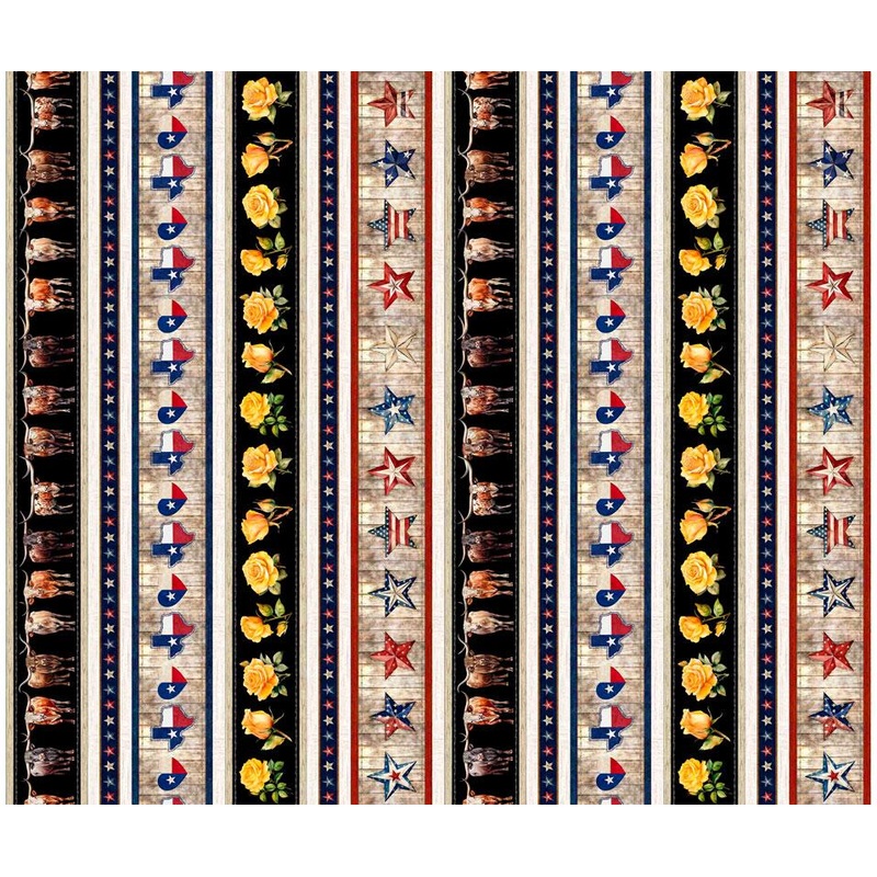 All Texas 2025 Decorative Stripe Multi