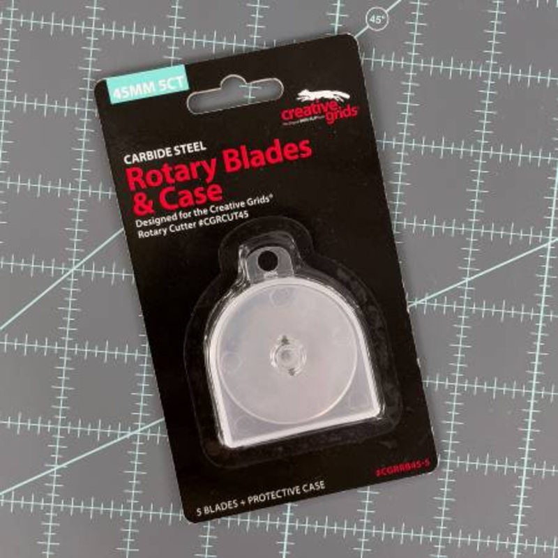 Creative Grids Rotary Blade 45 mm - 5 blade pk CGRRB45-5