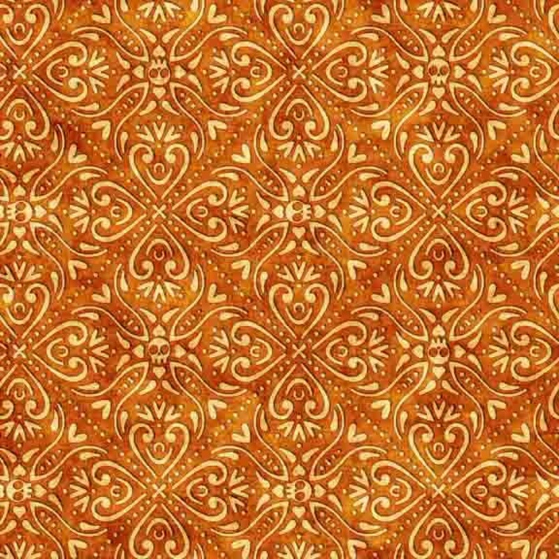 Creepin' it Real Scroll Medallion Pumpkin 30392-O