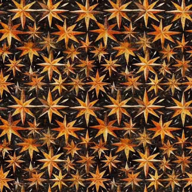 Creepin' it Real Stars Black 30390-J