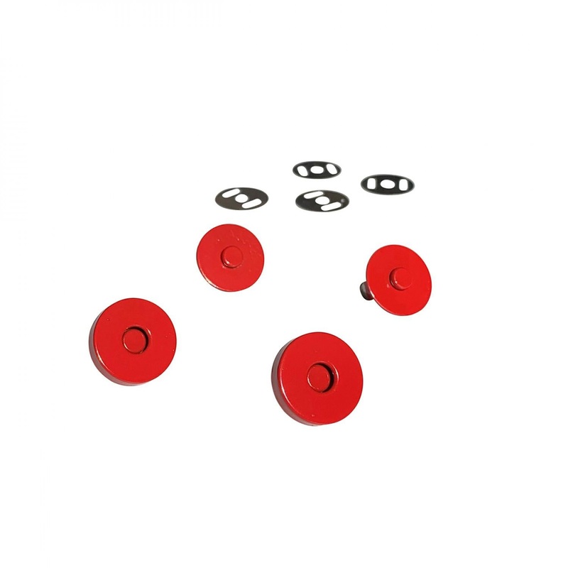 Magnetic Snaps 2 Sets of Red