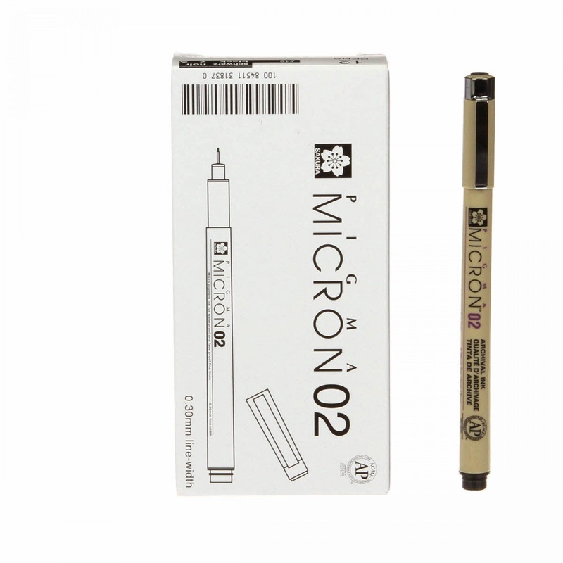 Pigma Micron Pen Black .30mm XSDK0249