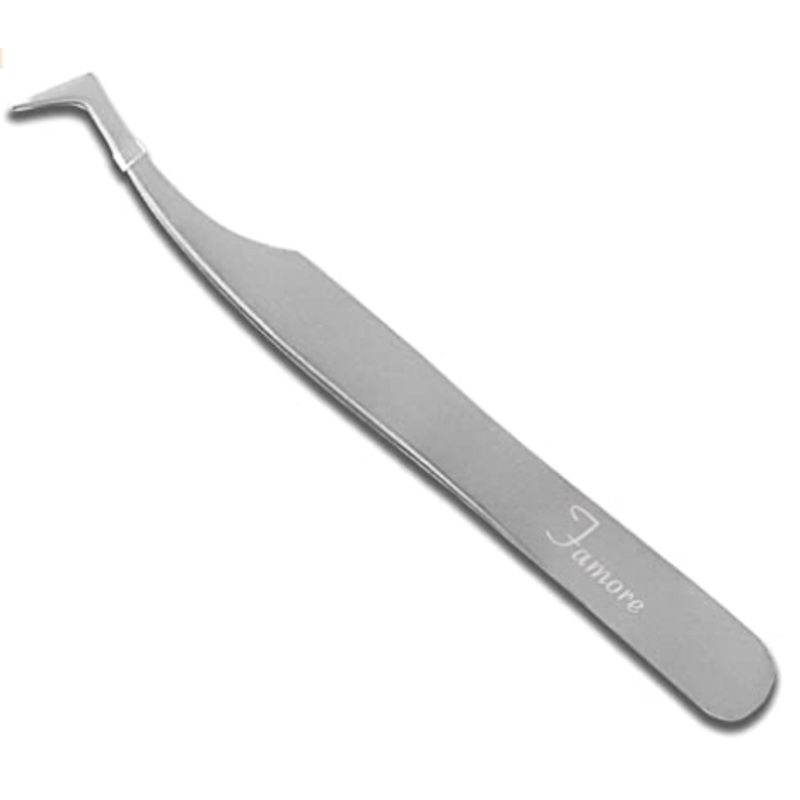 Swiss Precision Angled Tweezers 4 1/2 507SP