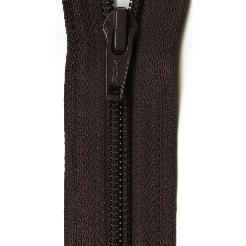 Ziplon Separating Zipper 24 Sable Brown
