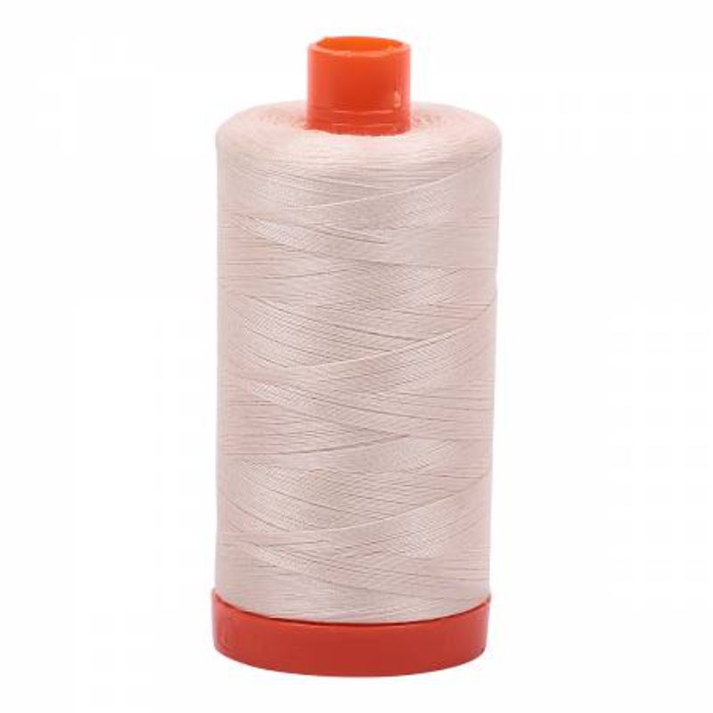 Aurifil 50 wt Thread - color Light Sand A1050-2000
