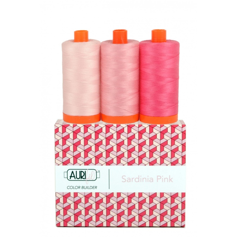 Aurifil Color Builder 3 pc Set - Sardina Pink AC50CP3-001