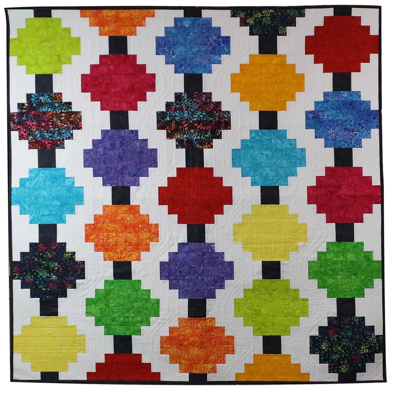 Courthouse Lanterns- Quilt Pattern Cut Loose Press