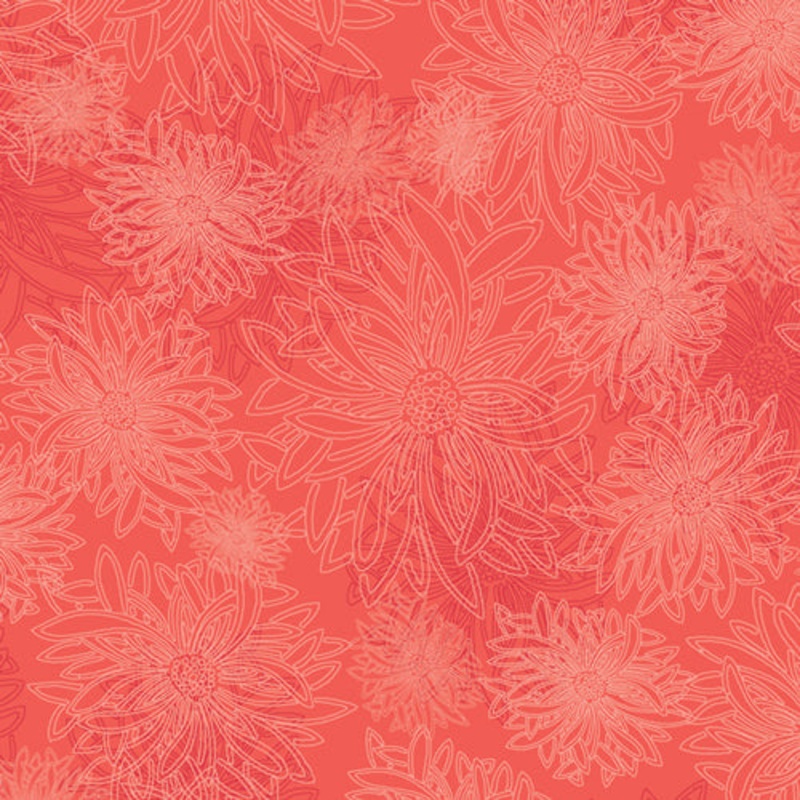 Floral Elements Coral 534