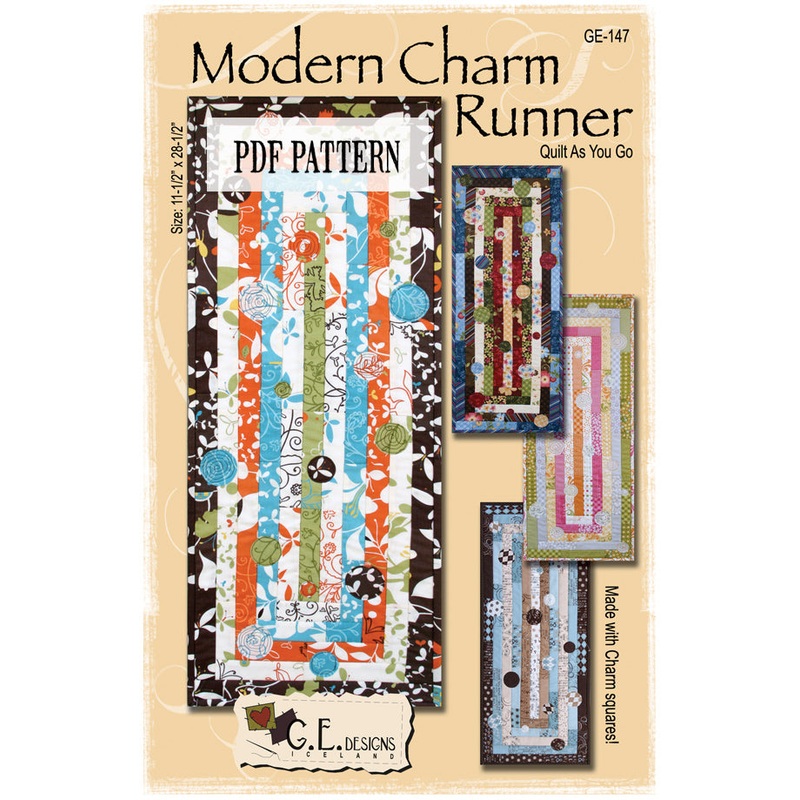 Modern Charm Table runner Pattern PDF 147