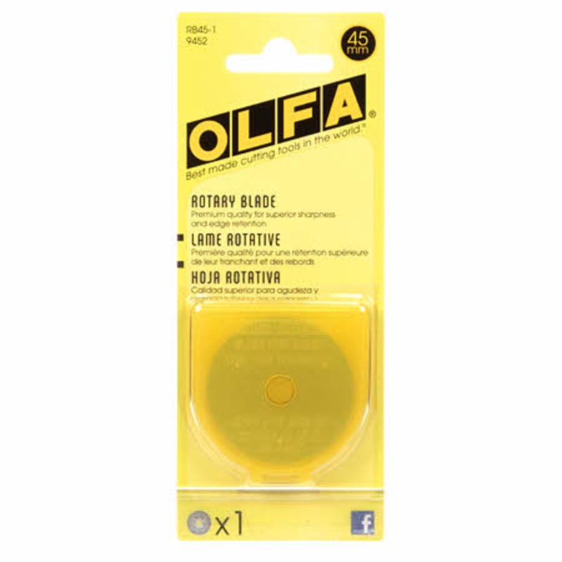 Olfa rotary blade 45 mm - 1 blade RB45-1