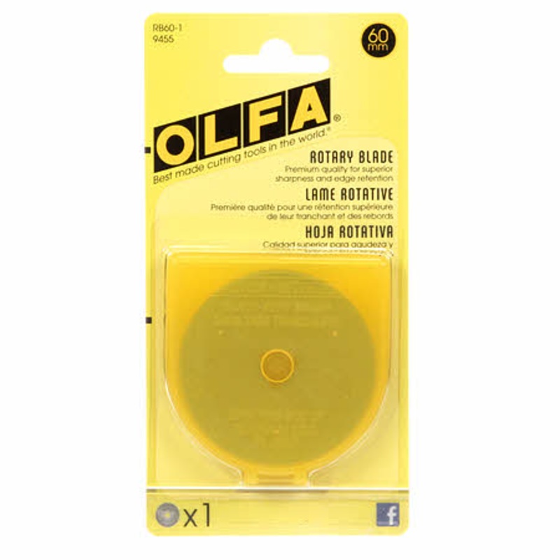 Olfa rotary blade 60 mm - 1 blade RB60-1