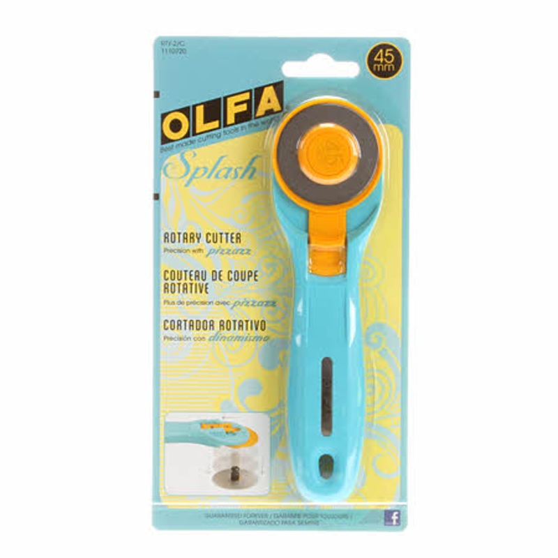 Olfa Splash 45 mm rotary cutter AQUA RTY-2C