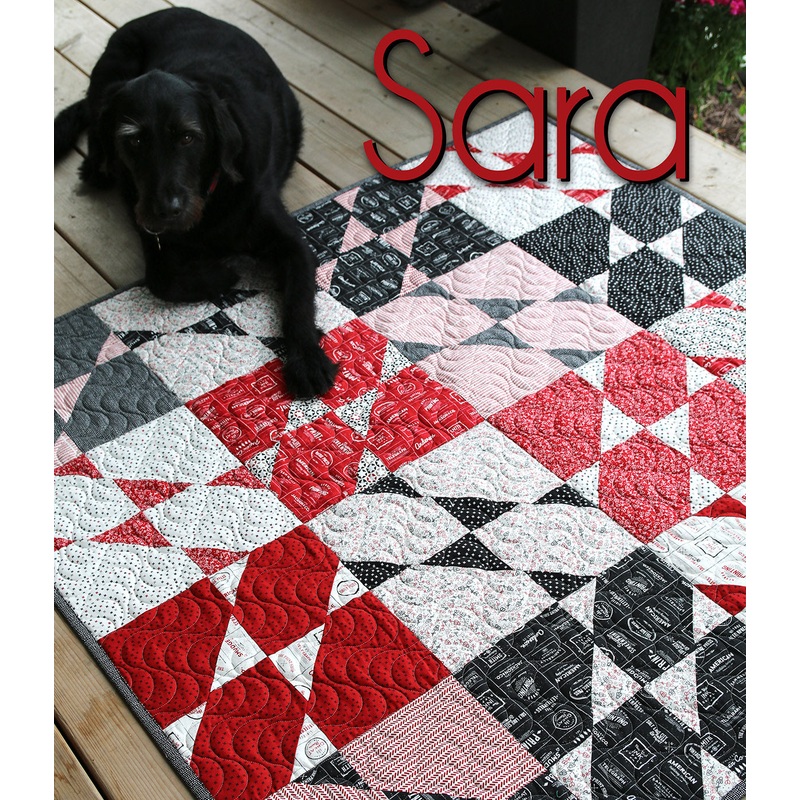 Sara - Quilt Pattern Cut Loose Press CLPGER010