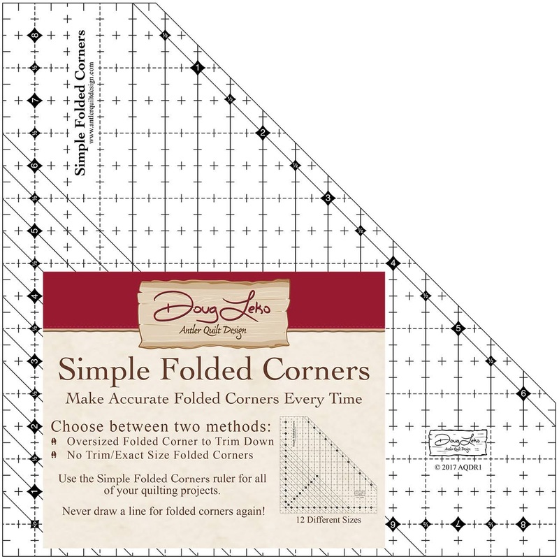 Simple Folded Corners Ruler AQDR 1