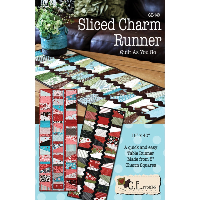 Sliced Charm Runner Pattern 149