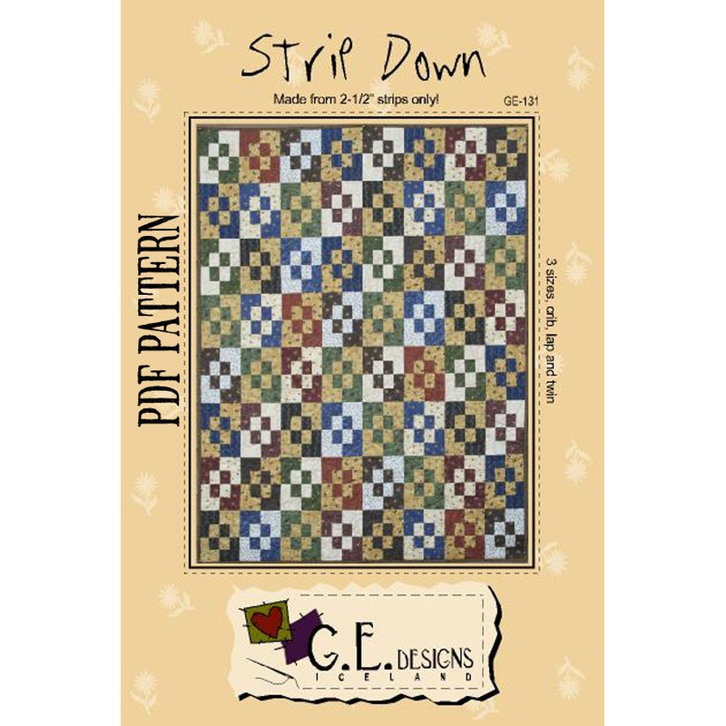 Strip Down PDF Pattern 131