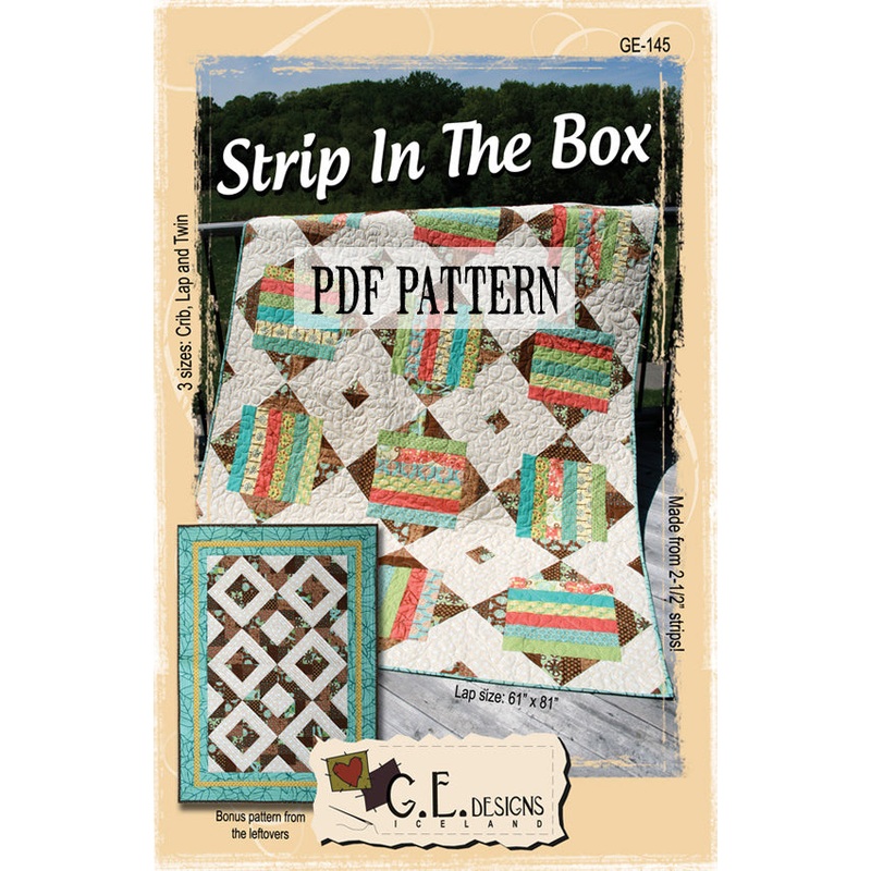 Strip In The Box PDF Pattern 145