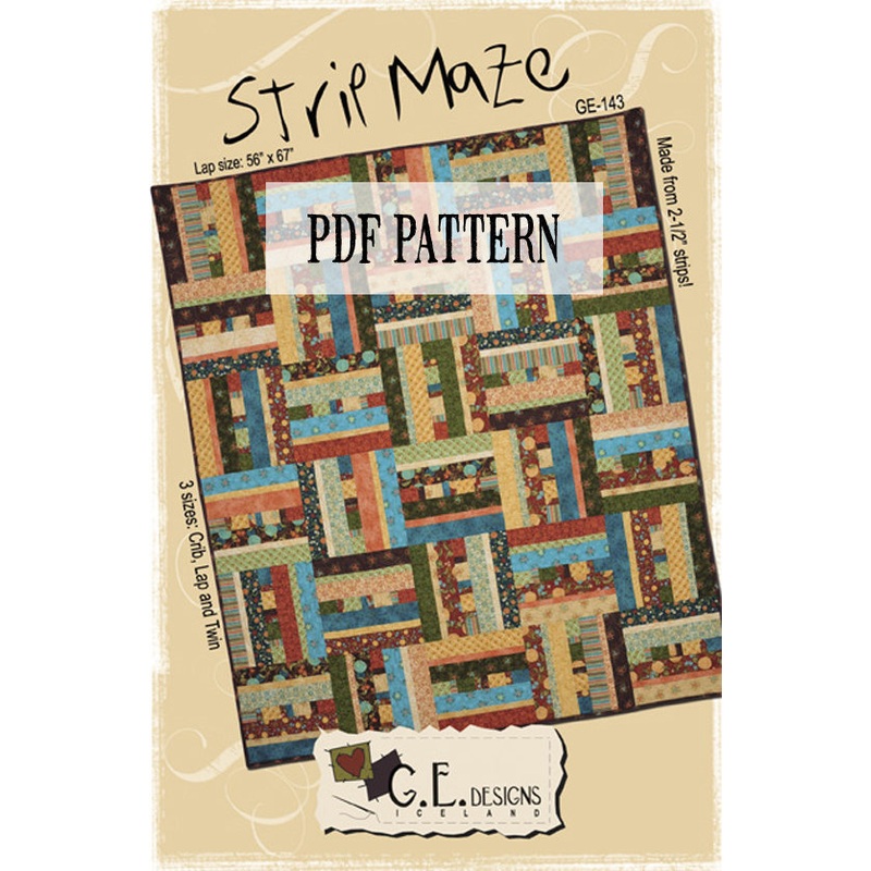 Strip Maze Pattern PDF 143