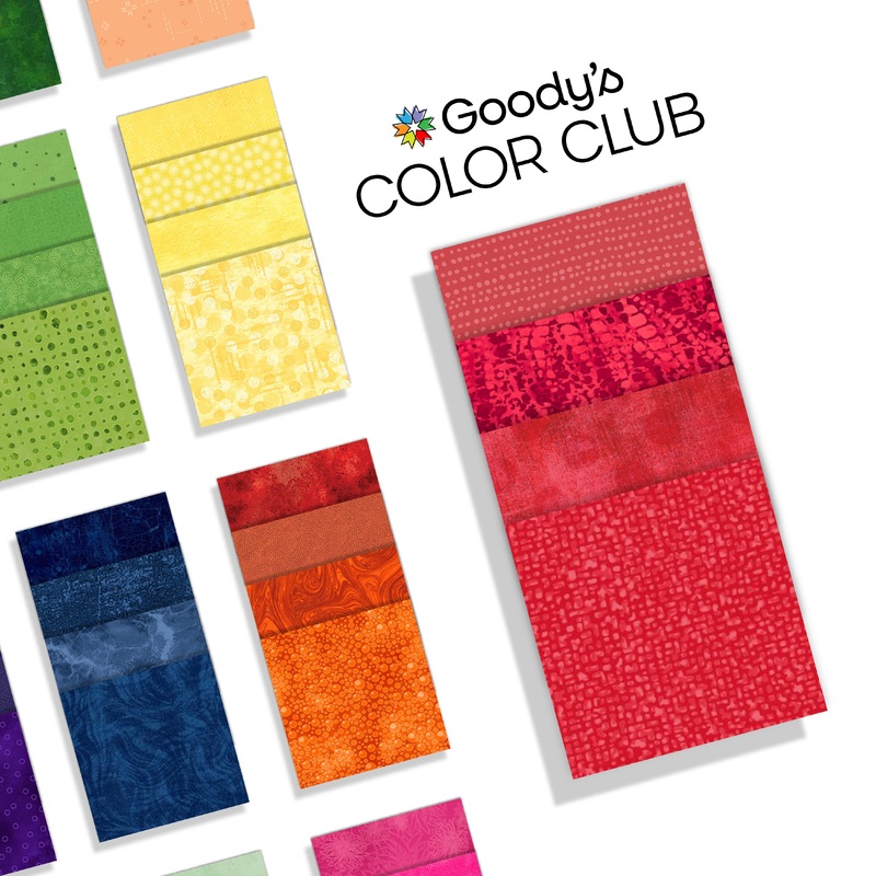 Goody's Color Club-4 Half Yard Cuts & 4 Fat Quarter Cuts