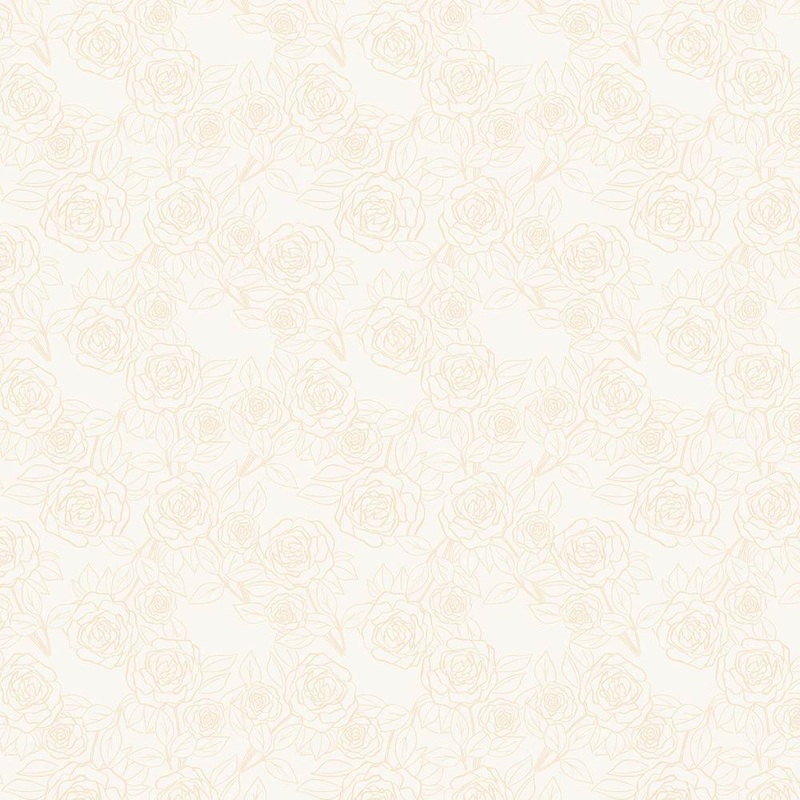 Andover Fabrics Color Me Pretty Rose Bloom Cream 108 Wide Backing Fabric -  AW1191LN - 3 YARD