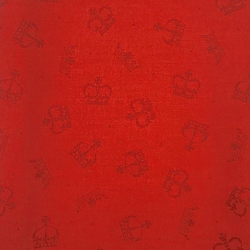 London Calling Coronation Crowns Red LCA672.4