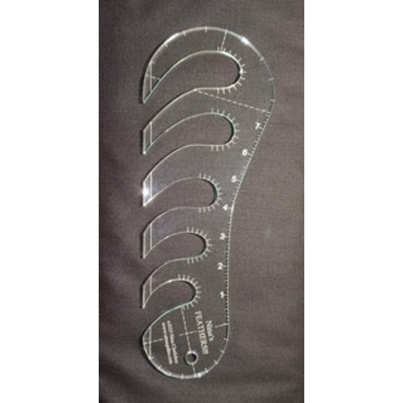 Nina Clotfelter Feather Ruler-High Shank & Low Shank