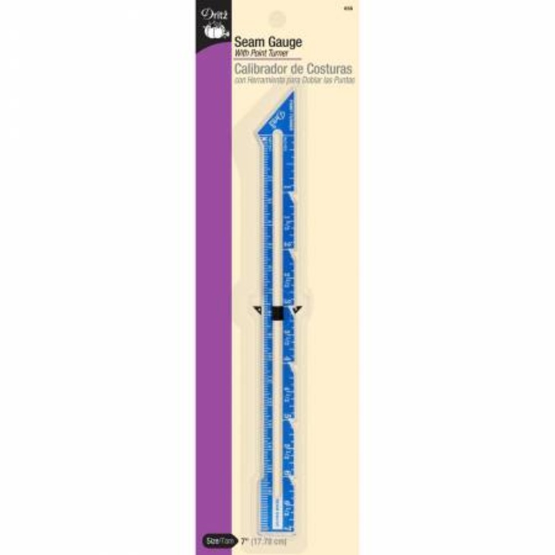 Seam Gauge With Point Turner 7in # 658