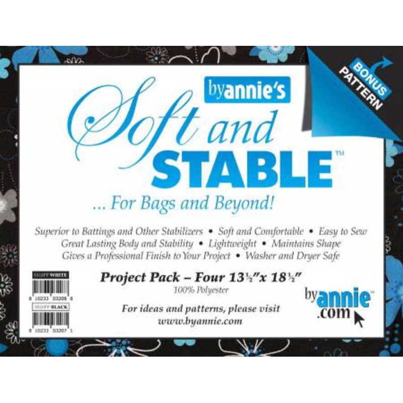 Soft and Stable Project Pack 100% Polyester Foam Stabilizer White #PBASS20PP