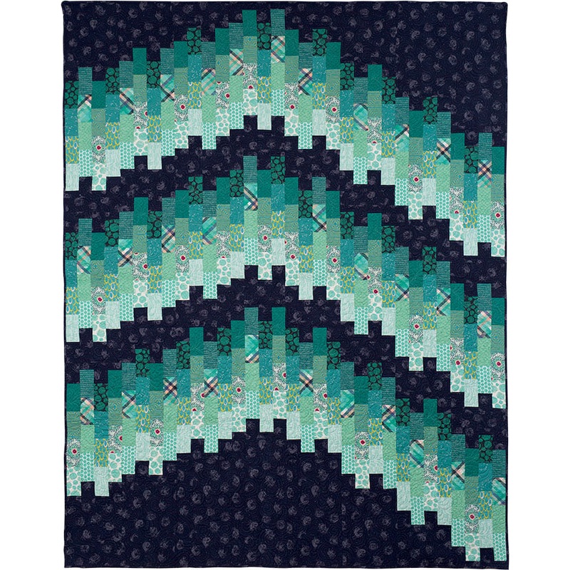 Aurora Quilt Kit - 64x79 Size