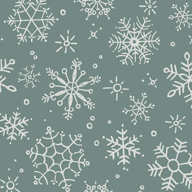 Riley Blake Magical Winterland Snowflakes Winter 108 Wide Backing Fabric - WB14949 - 3 YARD