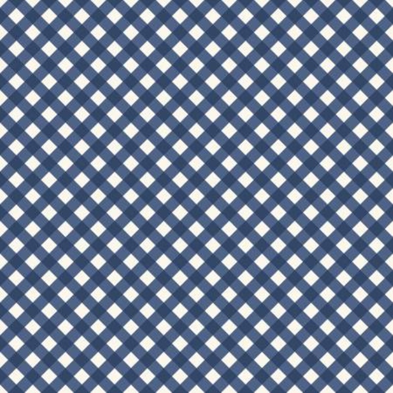 Freedom Garden Gingham Blue C15624B
