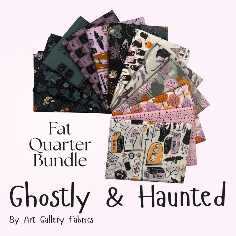 Ghostly and Haunted Fat Quarter Bundle